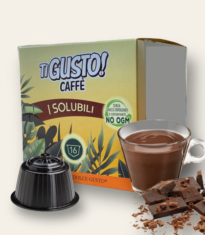 Capsule compatibili Dolce gusto Cioccolata 16 pz – Caffè Raro